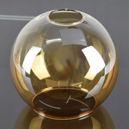 Κρεμαστό φωτιστικό FLEX 3xE27/60W/230V μαύρο/φιμέ μαύρο/φιμέ μπεζ/διαφανή