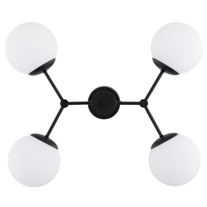 Κρεμαστό φωτιστικό FOTON 4xE14/10W/230V μαύρο