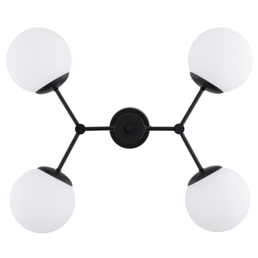 Κρεμαστό φωτιστικό FOTON 4xE14/10W/230V μαύρο