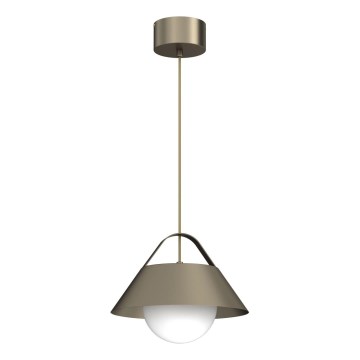 Κρεμαστό φωτιστικό FUNDA με καλώδιο, 1xE27/15W/230V, μπρονζέ
