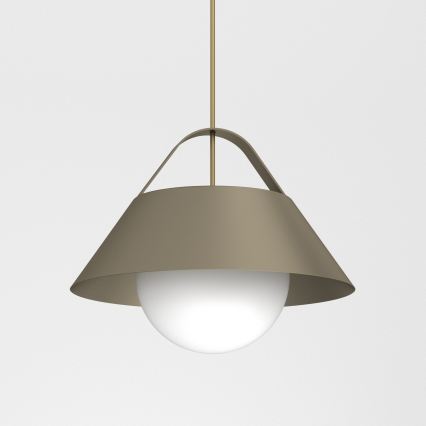 Κρεμαστό φωτιστικό FUNDA με καλώδιο, 1xE27/15W/230V, μπρονζέ