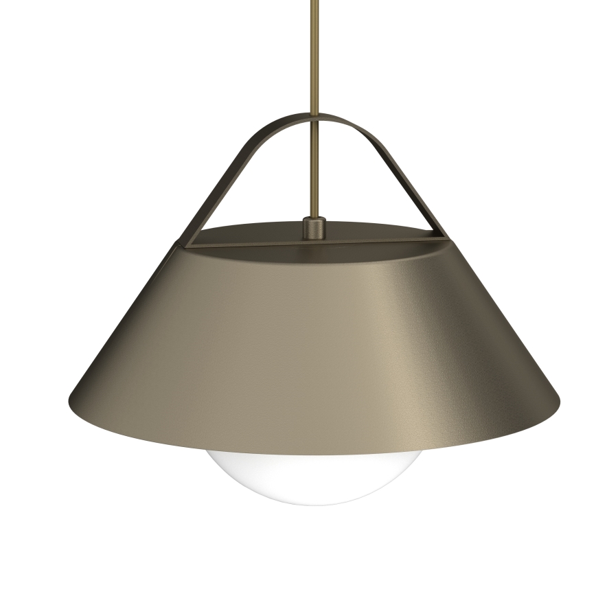 Κρεμαστό φωτιστικό FUNDA με καλώδιο, 1xE27/15W/230V, μπρονζέ