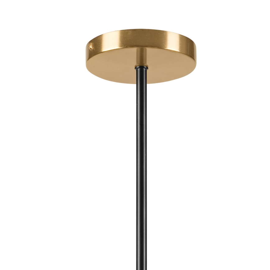 Κρεμαστό φωτιστικό GEORGIA 7xE14/5W/230V χρυσό/φιμέ μπεζ