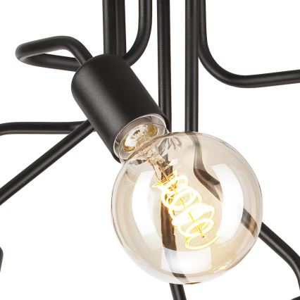 Κρεμαστό φωτιστικό HILDA 6xE27/60W/230V