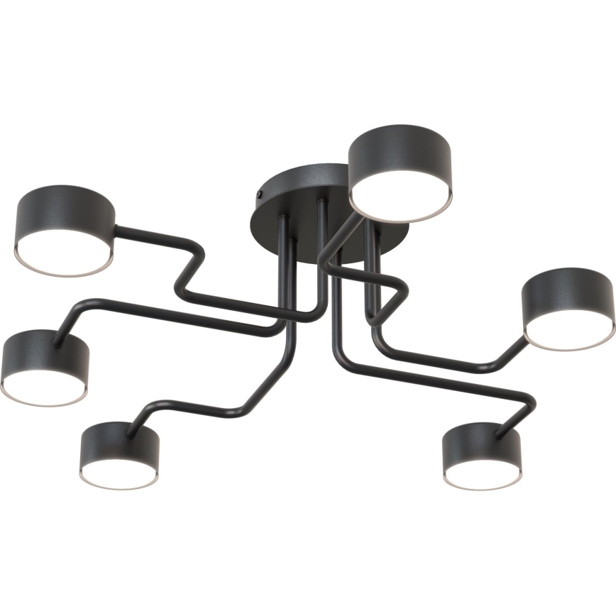 Κρεμαστό φωτιστικό KURAGE 6xGX53/12W/230V μαύρο