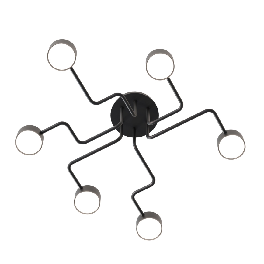 Κρεμαστό φωτιστικό KURAGE 6xGX53/12W/230V μαύρο