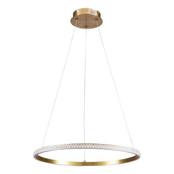 Κρεμαστό φωτιστικό LED DIANA με καλώδιο, 25W/230V, 4000K, Ø 50 cm, χρυσό