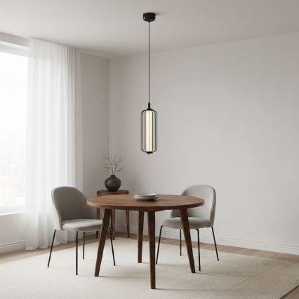 Κρεμαστό φωτιστικό LED σε καλώδιο BONNIE LED/15W/230V 3000K μαύρο