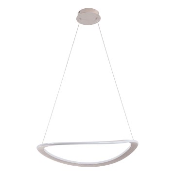 Κρεμαστό φωτιστικό LED σε καλώδιο CASHMERE LED/40W/230V διάμ. 59,5 cm λευκό