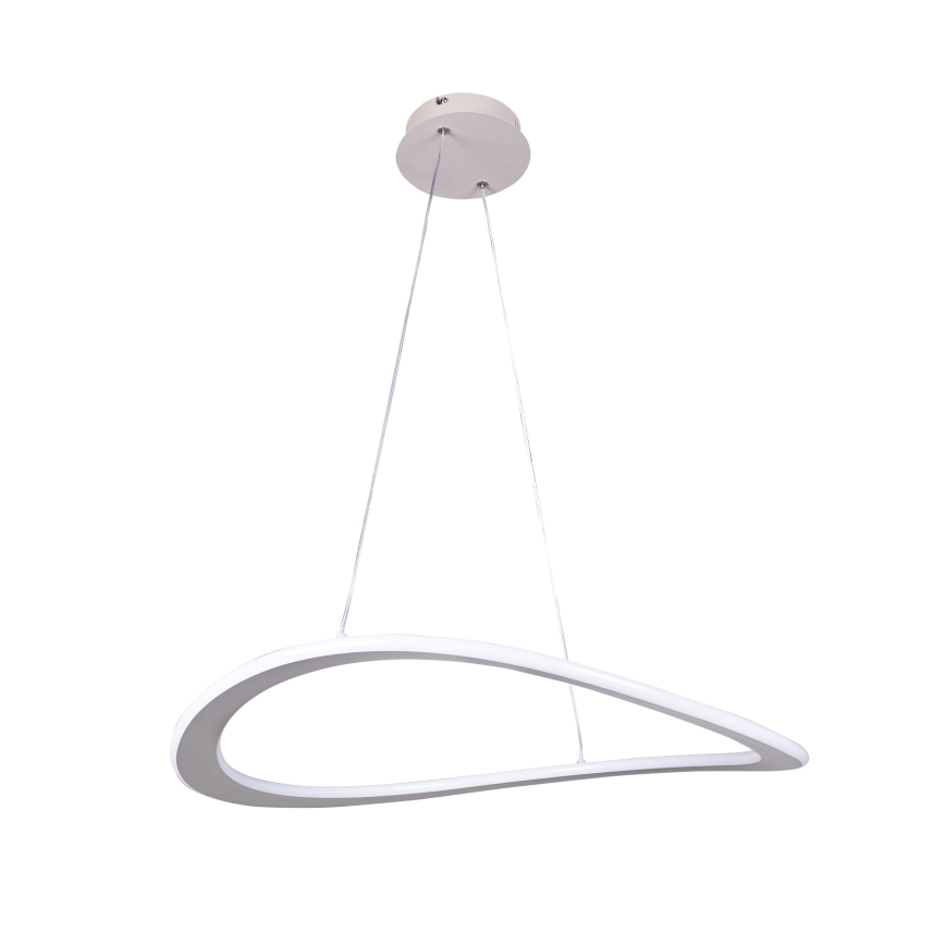 Κρεμαστό φωτιστικό LED σε καλώδιο CASHMERE LED/40W/230V διάμ. 59,5 cm λευκό