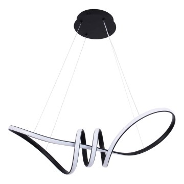 Κρεμαστό φωτιστικό LED σε καλώδιο FLAVIA LED/44W/230V μαύρο