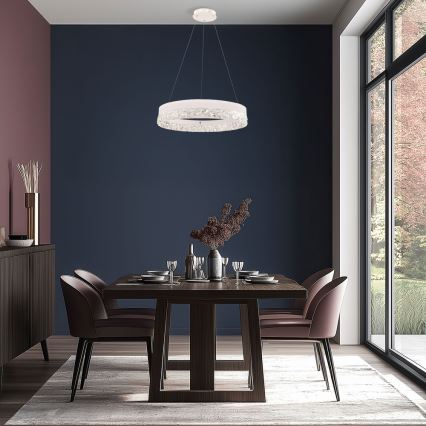 Κρεμαστό φωτιστικό LED σε καλώδιο FROZI LED/32W/230V pr. 50 cm λευκό