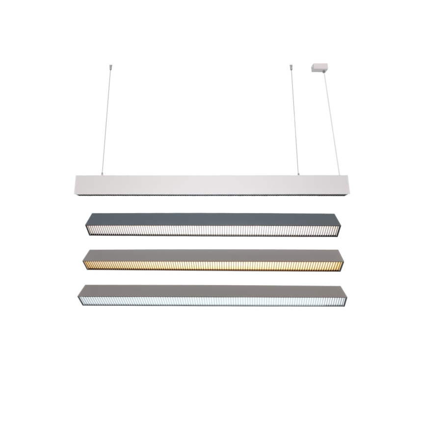 Κρεμαστό φωτιστικό LED σε καλώδιο LED/55W/230V 3000/4000/6500K 120 cm λευκό