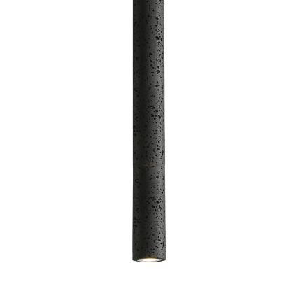 Κρεμαστό φωτιστικό LED σε καλώδιο LEONARD LED/7W/230V μαύρο