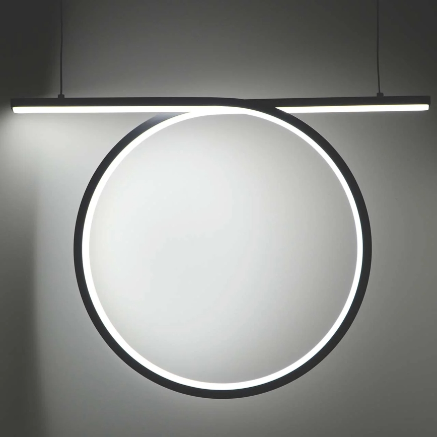 Κρεμαστό φωτιστικό LED σε καλώδιο ODETTA LED/30W/230V 4000K μαύρο