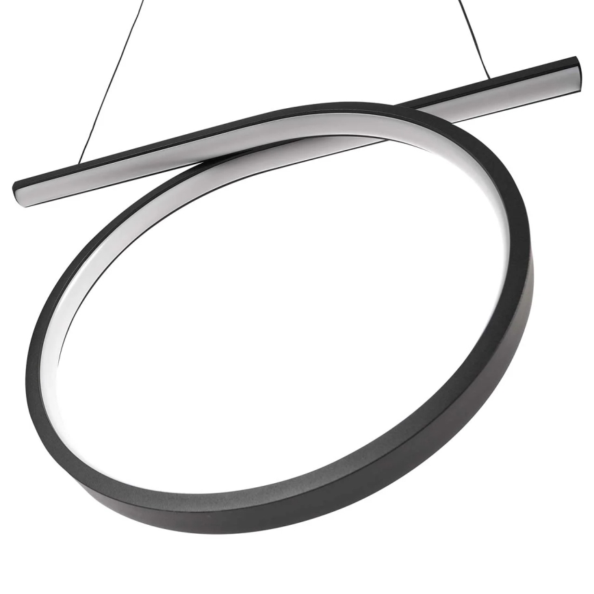 Κρεμαστό φωτιστικό LED σε καλώδιο ODETTA LED/30W/230V 4000K μαύρο