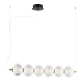 Κρεμαστό φωτιστικό LED σε καλώδιο PELLUCID LED/23W/230V χρυσό/διάφανο