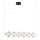 Κρεμαστό φωτιστικό LED σε καλώδιο PELLUCID LED/23W/230V χρυσό/διάφανο