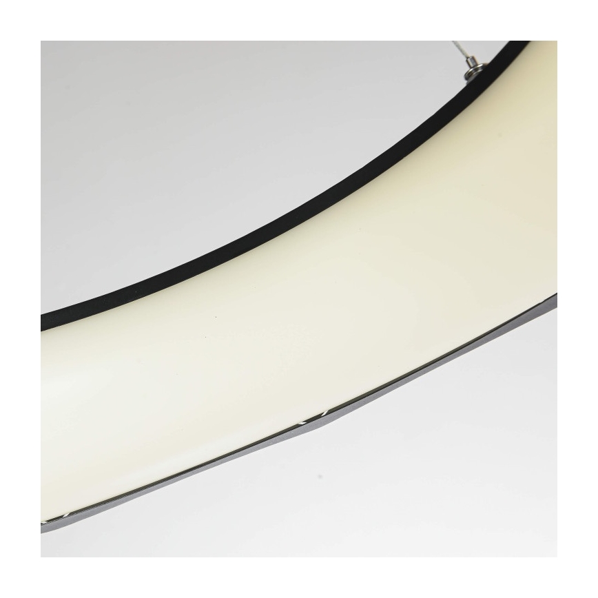 Κρεμαστό φωτιστικό LED σε καλώδιο REUS LED/36W/230V 4000K Ø 61 cm μαύρο