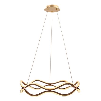 Κρεμαστό φωτιστικό LED σε καλώδιο VAVE LED/28W/230V ροζ χρυσό