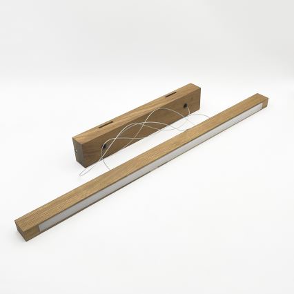 Κρεμαστό φωτιστικό LED σε καλώδιο VERDE LED/18W/230V 3000K 76 cm δρυς