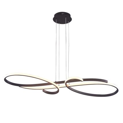 Κρεμαστό φωτιστικό LED σε καλώδιο VIOLIN LED/40W/230V, μαύρο