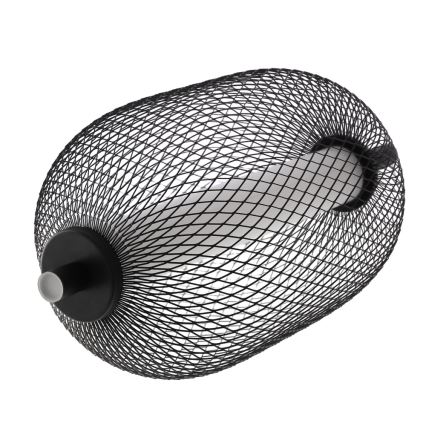 Κρεμαστό φωτιστικό LED PUMA, 10W/230V, διάμ. 15 cm, μαύρο