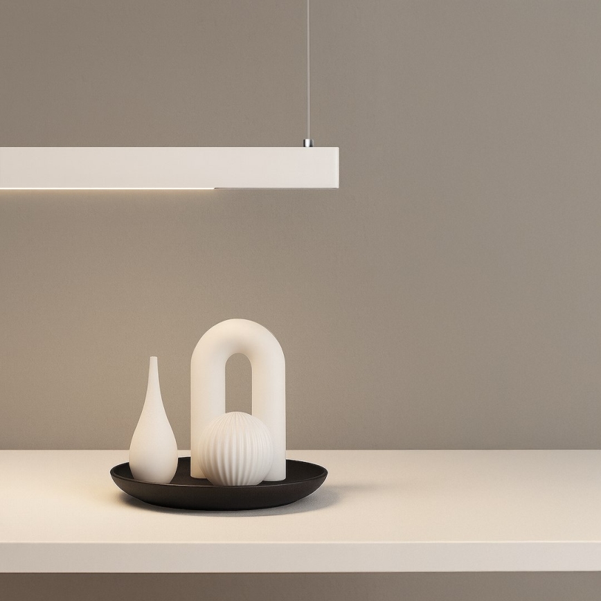 Κρεμαστό φωτιστικό LED με ανάρτηση σε καλώδιο LINEA LED/36W/230V 3000/4000/5700K CRI 90 λευκό