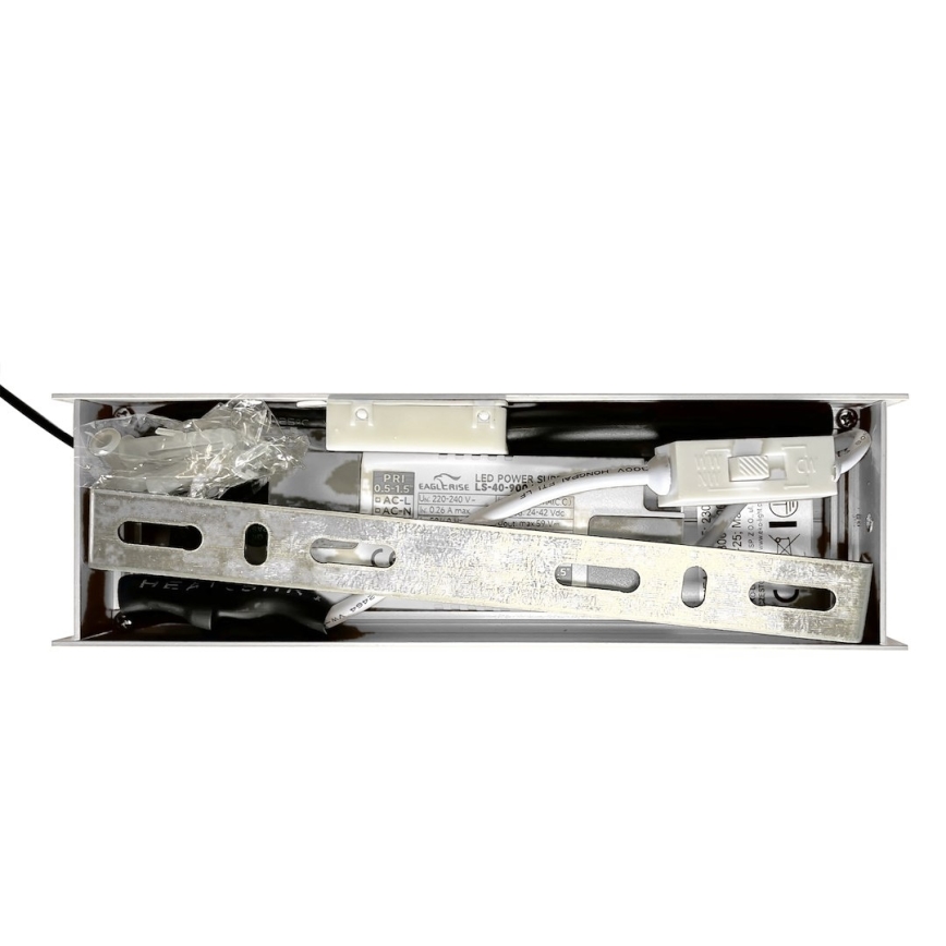 Κρεμαστό φωτιστικό LED με ανάρτηση σε καλώδιο LINEA LED/36W/230V 3000/4000/5700K CRI 90 λευκό