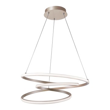 Κρεμαστό φωτιστικό LED με ανάρτηση σε σύρμα CORT LED/40W/230V ασημί