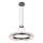 Κρεμαστό φωτιστικό LED με καλώδιο ALBA LED/39W/230V γκρι/διάφανο