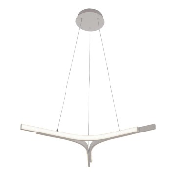 Κρεμαστό φωτιστικό LED με καλώδιο ALTA LED/30W/230V ασημί