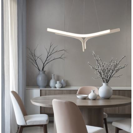 Κρεμαστό φωτιστικό LED με καλώδιο ALTA LED/30W/230V ασημί