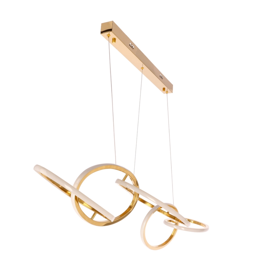 Κρεμαστό φωτιστικό LED με καλώδιο ANNELI LED/45W/230V 125 cm χρυσό