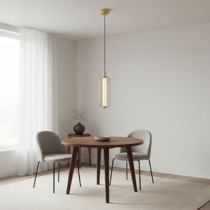 Κρεμαστό φωτιστικό LED με καλώδιο BONNIE LED/15W/230V 3000K χρυσό