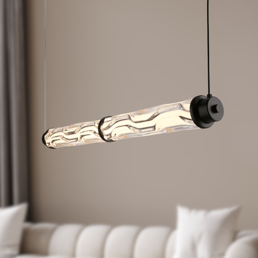 Κρεμαστό φωτιστικό LED με καλώδιο CORTE LED/18W/230V μαύρο