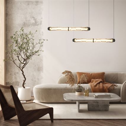 Κρεμαστό φωτιστικό LED με καλώδιο CORTE LED/18W/230V μαύρο