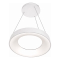 Κρεμαστό φωτιστικό LED με καλώδιο DRAX LED/32W/230V 4000K Ø 38 cm λευκό