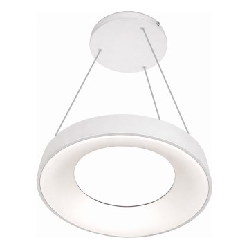Κρεμαστό φωτιστικό LED με καλώδιο DRAX LED/32W/230V 4000K Ø 38 cm λευκό