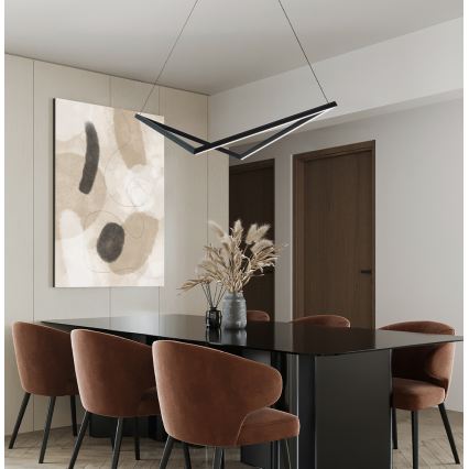 Κρεμαστό φωτιστικό LED με καλώδιο ISLA LED/32W/230V μαύρο