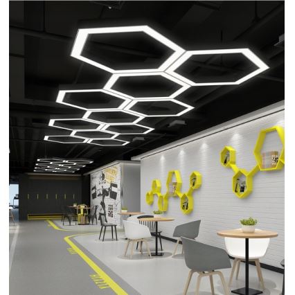 Κρεμαστό φωτιστικό LED με καλώδιο LED/20W/230V μαύρο