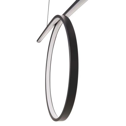 Κρεμαστό φωτιστικό LED με καλώδιο ODETTA LED/42W/230V 4000K μαύρο