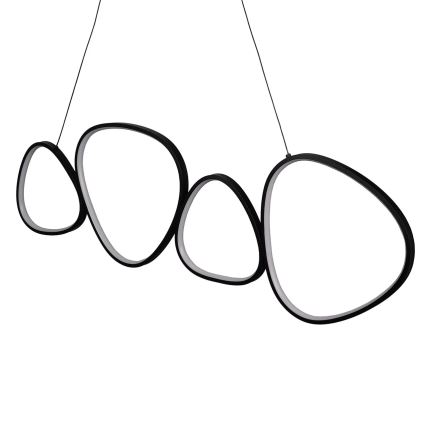 Κρεμαστό φωτιστικό LED με καλώδιο PETRA LED/48W/230V 4000K μαύρο