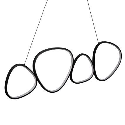 Κρεμαστό φωτιστικό LED με καλώδιο PETRA LED/48W/230V 4000K μαύρο