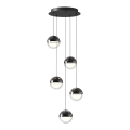 Κρεμαστό φωτιστικό LED με καλώδιο ZIREA LED/30W/230V, μαύρο