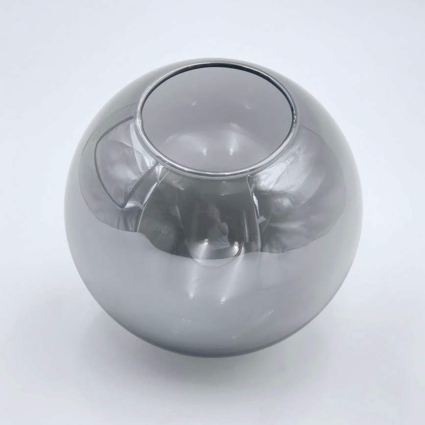 Κρεμαστό φωτιστικό LILOU 4xE14/5W/230V ματ χρώμιο/φιμέ