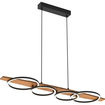 Κρεμαστό φωτιστικό MELISA LED/35W/230V από πεύκο