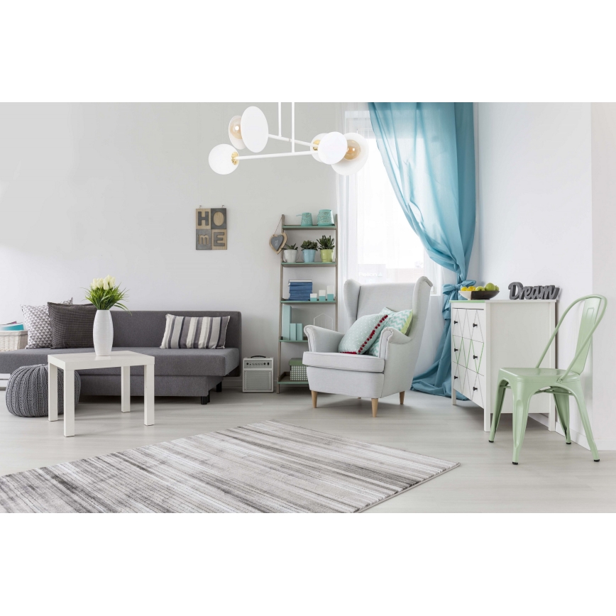 Κρεμαστό φωτιστικό MINERVA 2xE27/15W + 2xE14/10W/230V λευκό