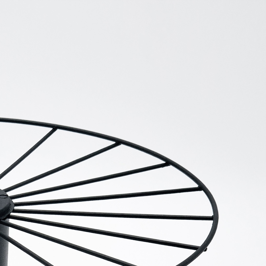 Κρεμαστό φωτιστικό MONTANA 1xE27/15W/230V διάμετρος 30 cm μαύρο