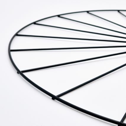 Κρεμαστό φωτιστικό MONTANA 1xE27/15W/230V διάμετρος 45 cm μαύρο